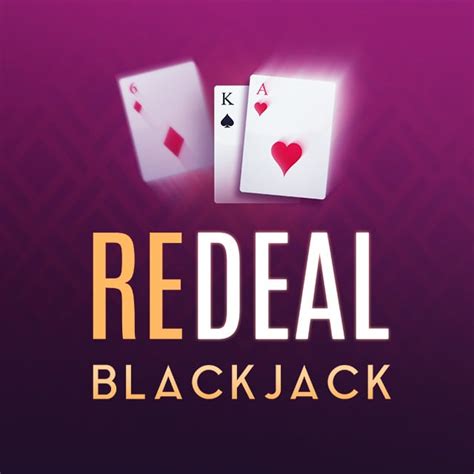 Redeal Blackjack online .
